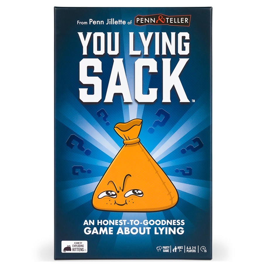 You Lying Sack Board Game | Jomio and Rueliete's Cards and Comics