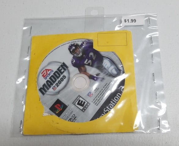 EA Madden 2005 - Playstation 2 (PS2) Video Game | Jomio and Rueliete's Cards and Comics