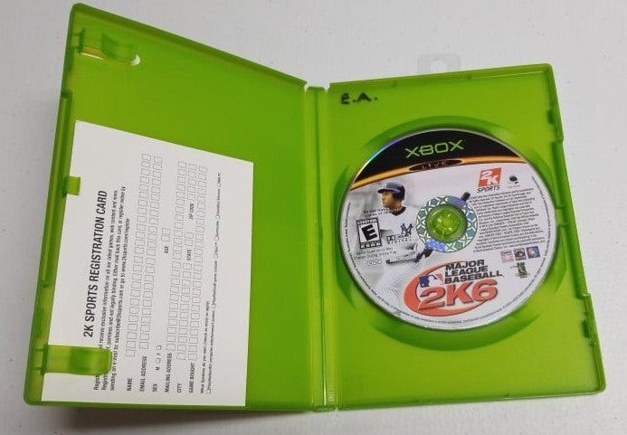 Major League Baseball 2K6 - Xbox Video Game | Jomio and Rueliete's Cards and Comics