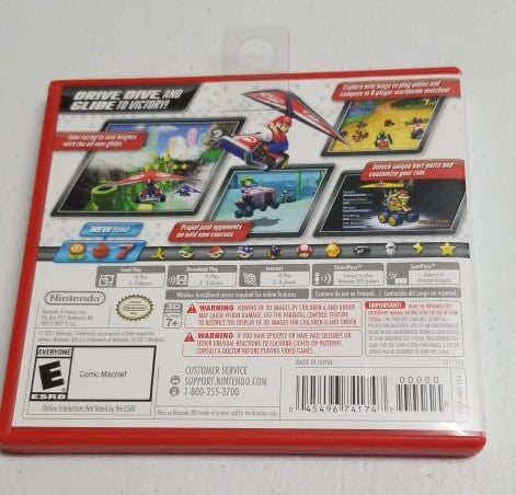 Mario Kart 7 - Nintendo 3DS Video Game | Jomio and Rueliete's Cards and Comics
