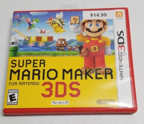 Super Mario Maker 3DS - Nintendo 3DS Video Game | Jomio and Rueliete's Cards and Comics