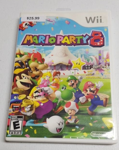 Mario Party 8 - Wii Video Game | Jomio and Rueliete's Cards and Comics