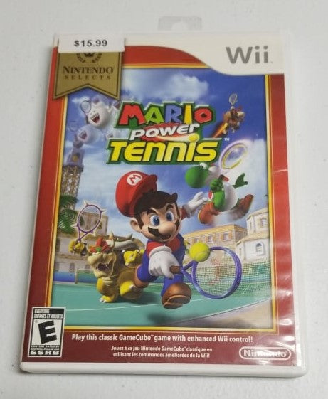 Nintendo Select Mario Power Tennis - Wii Video Game | Jomio and Rueliete's Cards and Comics