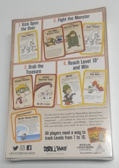 Munchkin Apocalypse Steve Jackson Games Board Game | Jomio and Rueliete's Cards and Comics