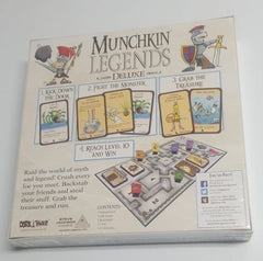 Munchkin Legends Deluxe Steve Jackson Games Board Game | Jomio and Rueliete's Cards and Comics