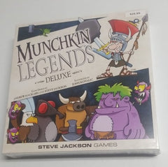 Munchkin Legends Deluxe Steve Jackson Games Board Game | Jomio and Rueliete's Cards and Comics