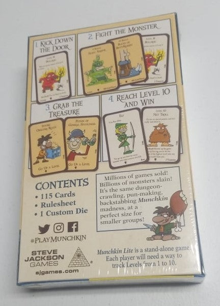 Munchkin Lite Steve Jackson Games Board Game | Jomio and Rueliete's Cards and Comics