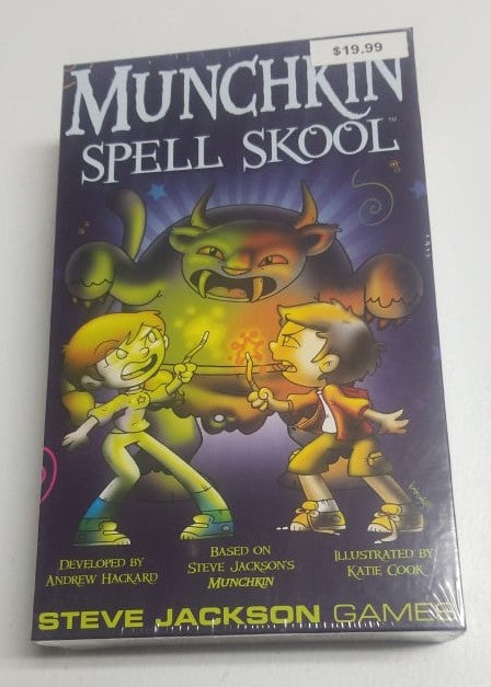 Munchkin Spell Skool Steve Jackson Games Board Game | Jomio and Rueliete's Cards and Comics