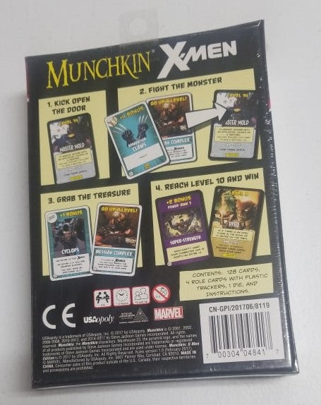 Munchkin X-Men Steve Jackson Games Board Game | Jomio and Rueliete's Cards and Comics