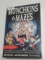 Munchkins & Mazes Steve Jackson Games Board Game | Jomio and Rueliete's Cards and Comics