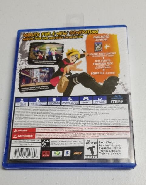 Naruto Shippuden Ultimate Ninja Storm 4: Road to Boruto - Playstation 4 Video Game | Jomio and Rueliete's Cards and Comics
