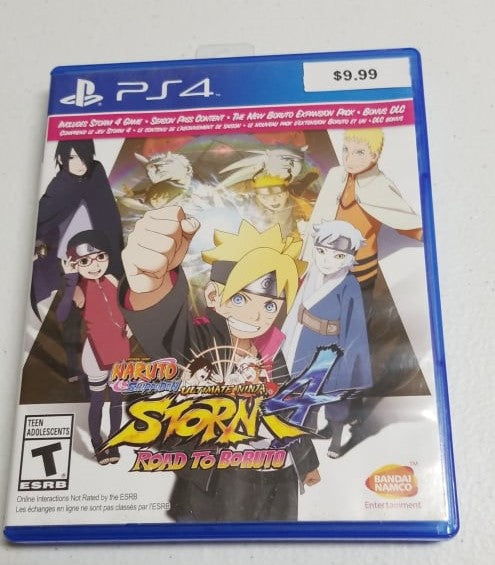 Naruto Shippuden Ultimate Ninja Storm 4: Road to Boruto - Playstation 4 Video Game | Jomio and Rueliete's Cards and Comics