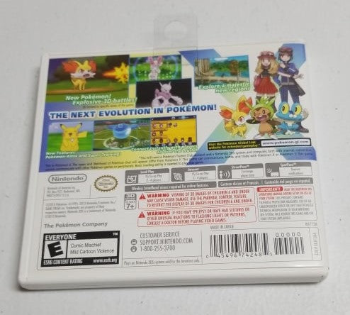 Pokemon X - Nintendo 3DS Video Game | Jomio and Rueliete's Cards and Comics