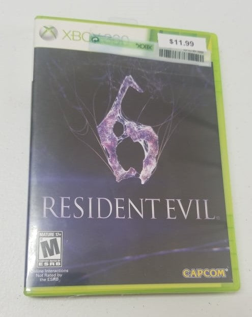 Resident Evil 6 - Xbox 360 Video Game | Jomio and Rueliete's Cards and Comics