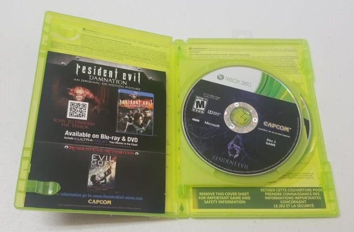 Resident Evil 6 - Xbox 360 Video Game | Jomio and Rueliete's Cards and Comics