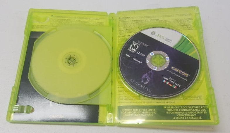 Resident Evil 6 - Xbox 360 Video Game | Jomio and Rueliete's Cards and Comics
