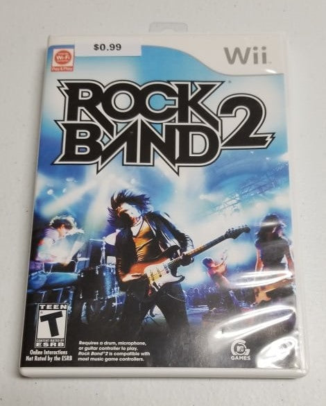 Rock Band 2 - Wii Video Game | Jomio and Rueliete's Cards and Comics