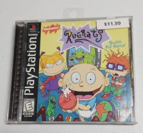 Rugrats: Search for Reptar - Playstation Video Game | Jomio and Rueliete's Cards and Comics