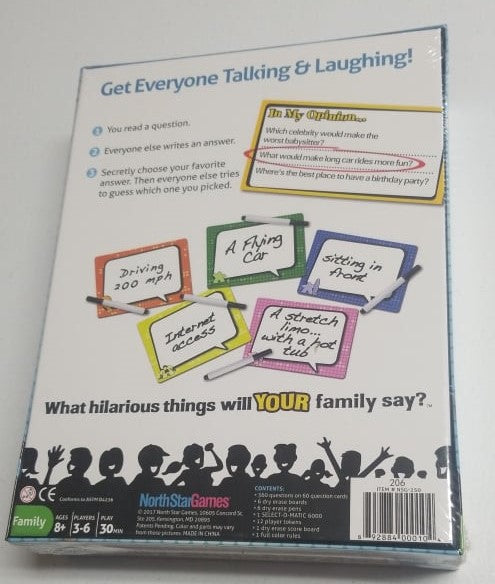 Say Anything Family Edition Board Game | Jomio and Rueliete's Cards and Comics