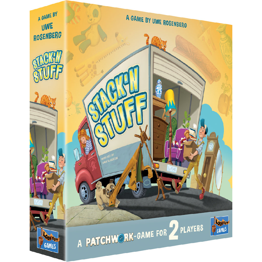 Stack'n Stuff Board Game | Jomio and Rueliete's Cards and Comics
