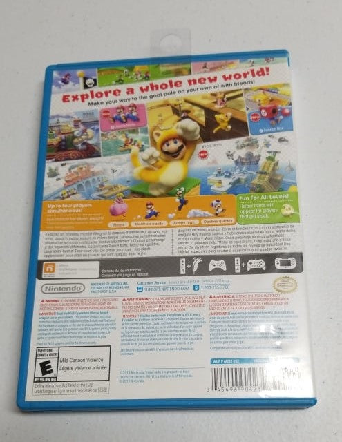 Nintendo Select Super Mario 3D World - Wii U Video Game | Jomio and Rueliete's Cards and Comics