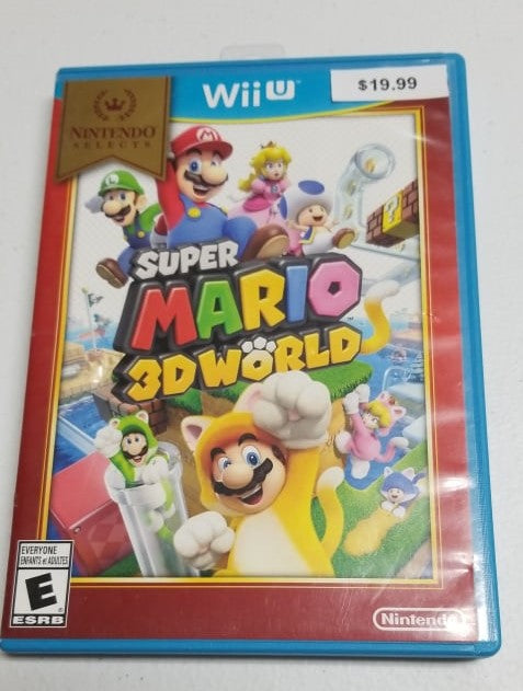 Nintendo Select Super Mario 3D World - Wii U Video Game | Jomio and Rueliete's Cards and Comics