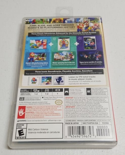 Super Mario 3D All Stars - Nintendo Switch Video Game | Jomio and Rueliete's Cards and Comics
