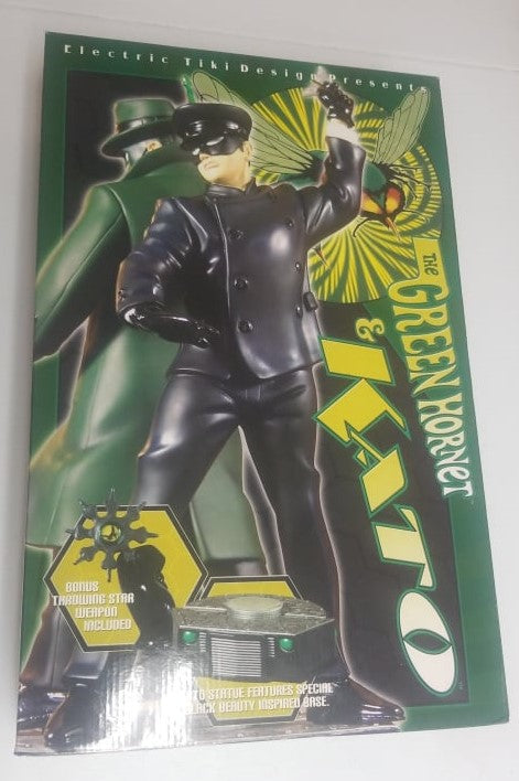 The Green Hornet and Kato Electric Tiki 12" Statue | Jomio and Rueliete's Cards and Comics