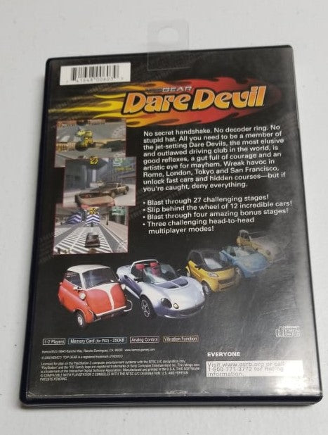 Top Gear Dare Devil - Playstation 2 Video Game | Jomio and Rueliete's Cards and Comics