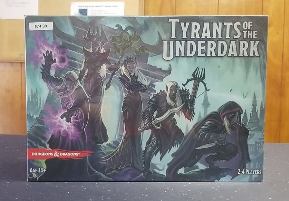 Tyrants Of The Underdark D&D Board Game | Jomio and Rueliete's Cards and Comics