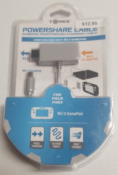 Tomee Wii U Powershare Charging Cable | Jomio and Rueliete's Cards and Comics