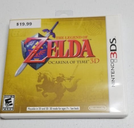 The Legend of Zelda: Ocarina of Time 3D - Nintendo 3DS Video Game | Jomio and Rueliete's Cards and Comics