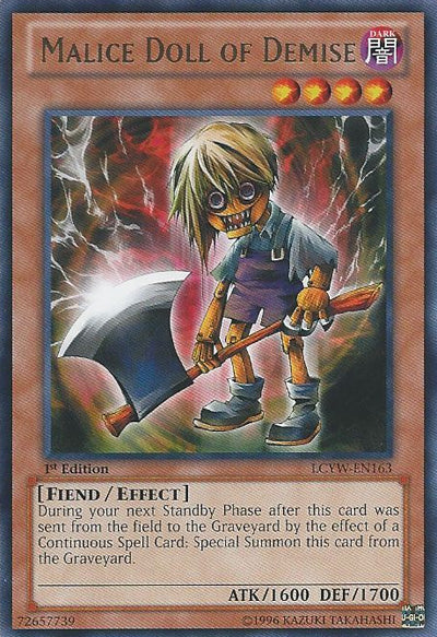 Malice Doll of Demise [LCYW-EN163] Rare | Jomio and Rueliete's Cards and Comics
