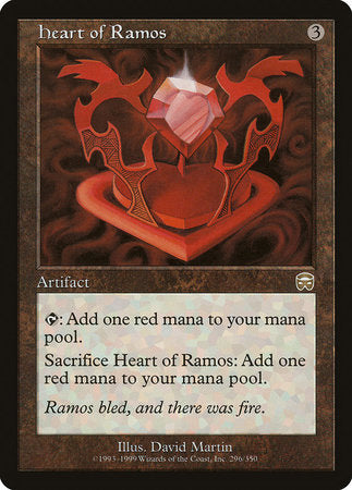 Heart of Ramos [Mercadian Masques] | Jomio and Rueliete's Cards and Comics