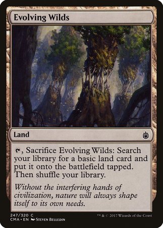Evolving Wilds [Commander Anthology] | Jomio and Rueliete's Cards and Comics