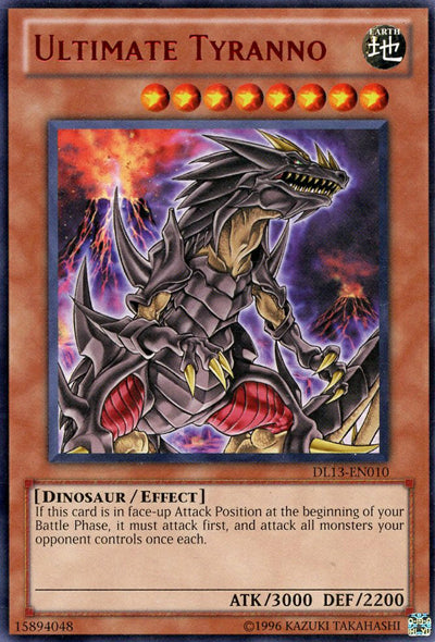 Ultimate Tyranno (Red) [DL13-EN010] Rare | Jomio and Rueliete's Cards and Comics