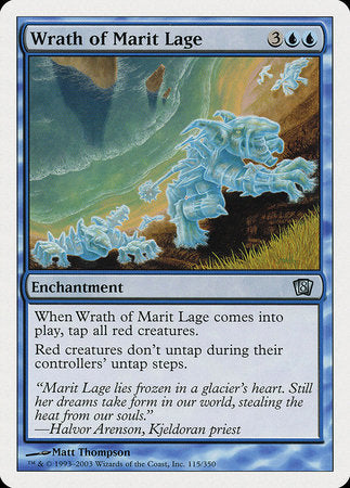 Wrath of Marit Lage [Eighth Edition] | Jomio and Rueliete's Cards and Comics