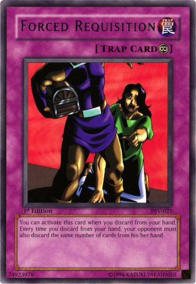 Forced Requisition [PSV-025] Rare | Jomio and Rueliete's Cards and Comics