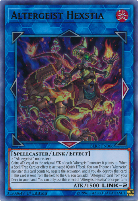 Altergeist Hexstia [BLRR-EN066] Ultra Rare | Jomio and Rueliete's Cards and Comics