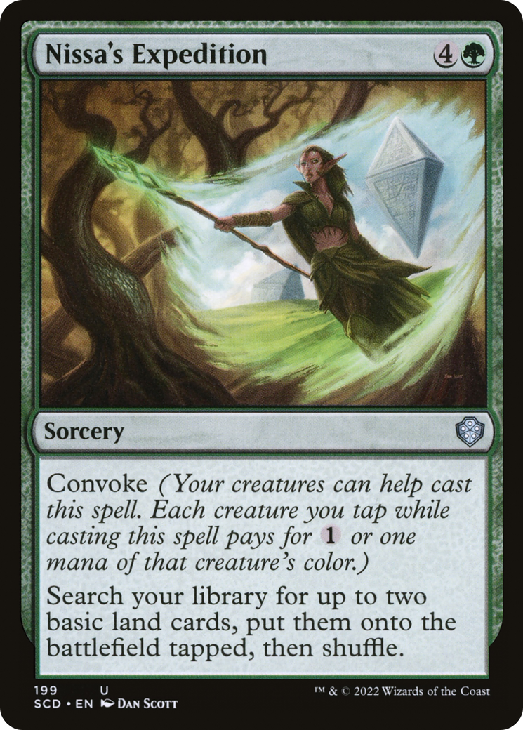 Nissa's Expedition [Starter Commander Decks] | Jomio and Rueliete's Cards and Comics