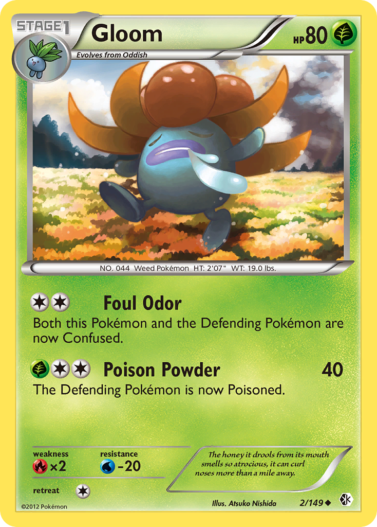 Gloom (2/149) [Black & White: Boundaries Crossed] | Jomio and Rueliete's Cards and Comics