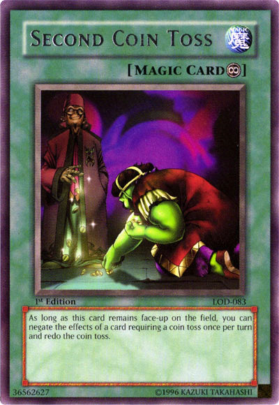 Second Coin Toss [LOD-083] Rare | Jomio and Rueliete's Cards and Comics