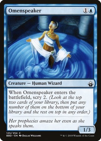 Omenspeaker [Battlebond] | Jomio and Rueliete's Cards and Comics