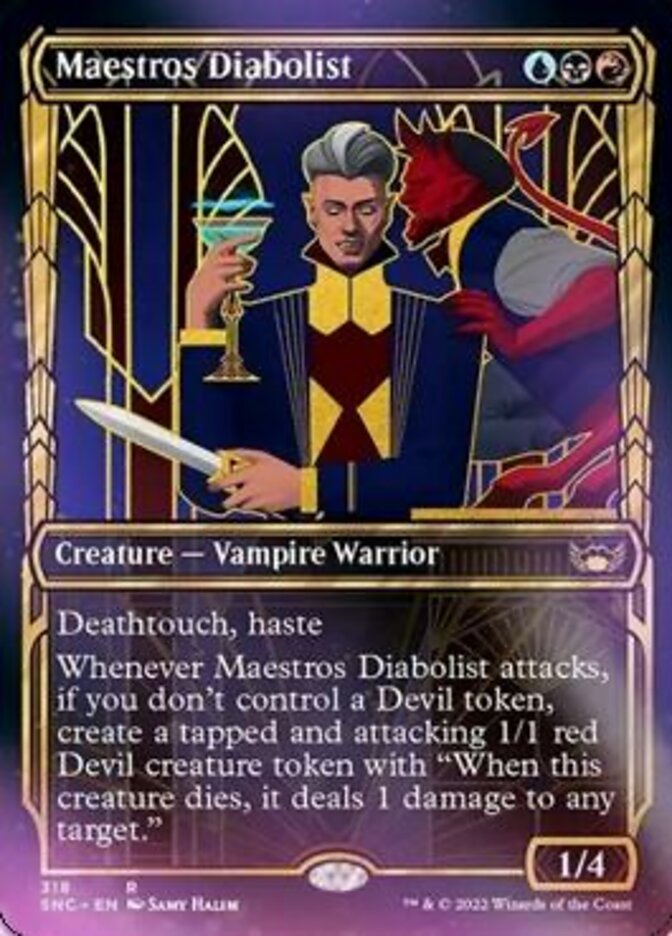 Maestros Diabolist (Showcase Golden Age) [Streets of New Capenna] | Jomio and Rueliete's Cards and Comics