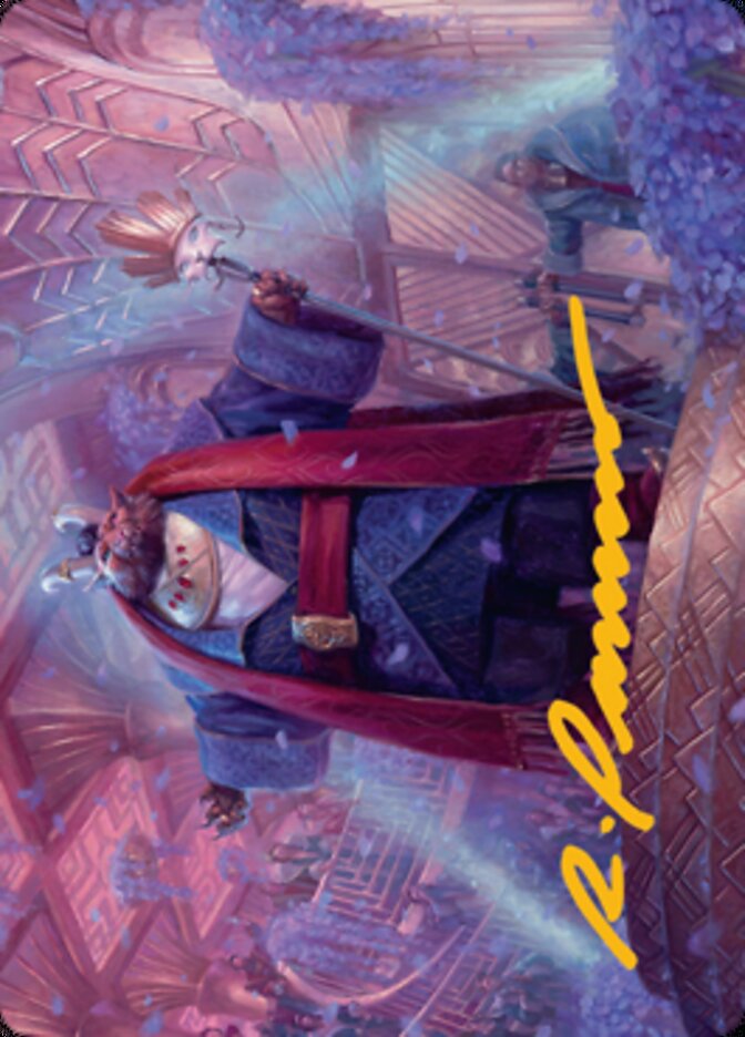 Jetmir, Nexus of Revels 1 Art Card (Gold-Stamped Signature) [Streets of New Capenna Art Series] | Jomio and Rueliete's Cards and Comics