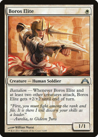 Boros Elite [Gatecrash] | Jomio and Rueliete's Cards and Comics