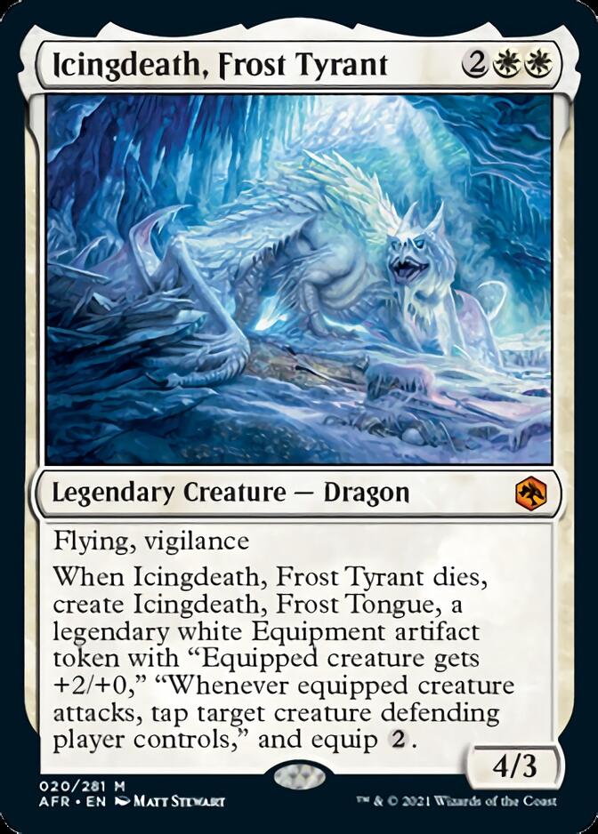 Icingdeath, Frost Tyrant [Dungeons & Dragons: Adventures in the Forgotten Realms] | Jomio and Rueliete's Cards and Comics