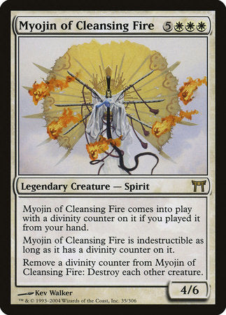 Myojin of Cleansing Fire [Champions of Kamigawa] | Jomio and Rueliete's Cards and Comics