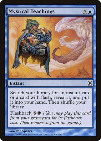 Mystical Teachings [Time Spiral] | Jomio and Rueliete's Cards and Comics