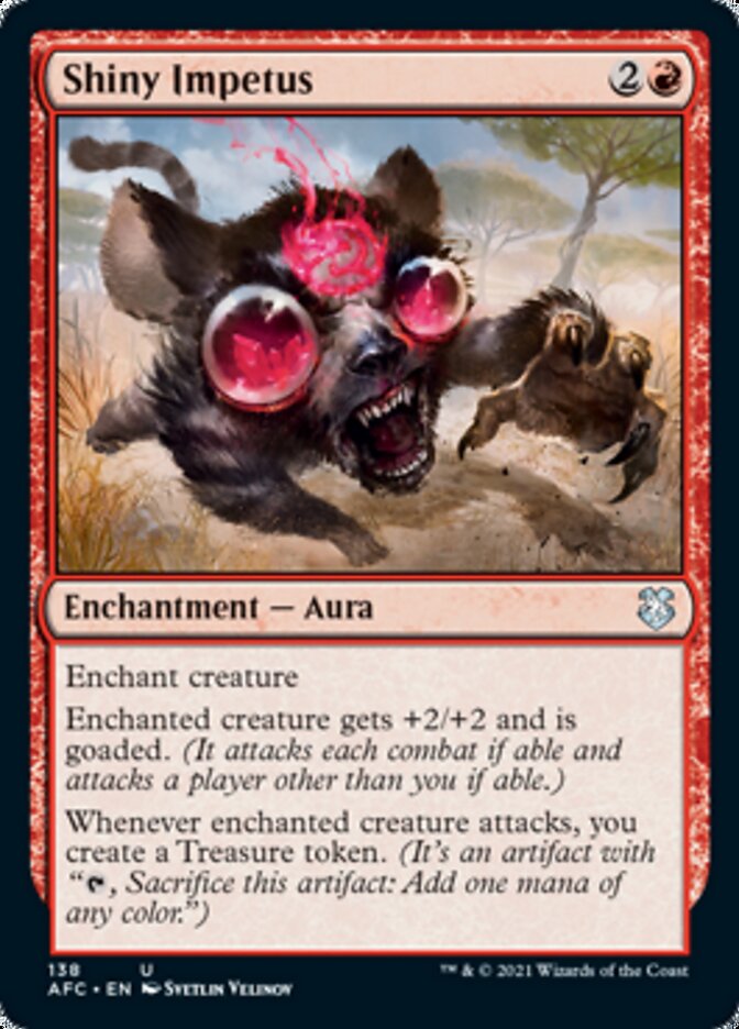 Shiny Impetus [Dungeons & Dragons: Adventures in the Forgotten Realms Commander] | Jomio and Rueliete's Cards and Comics